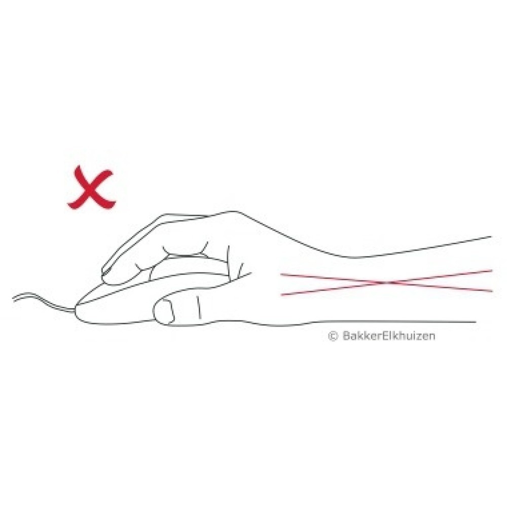 Produktabbildung Nr. 5: BakkerElkhuizen Maus Evoluent 4 BNEEVR4W schnurlos Rechtshänder