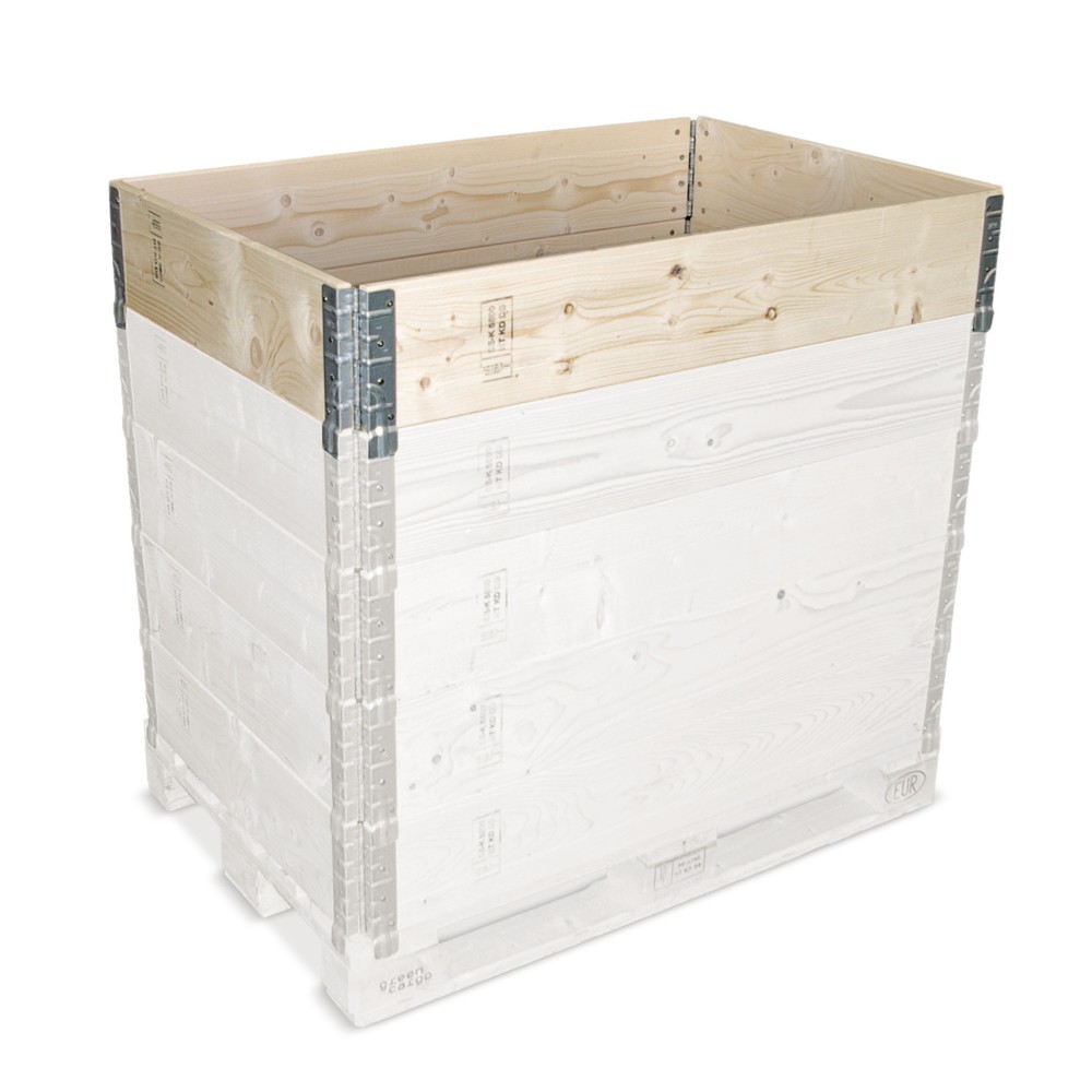 Product afbeelding: Houten opzetframe, bxdxh 800 x 600 x 200 mm, 4 scharnieren