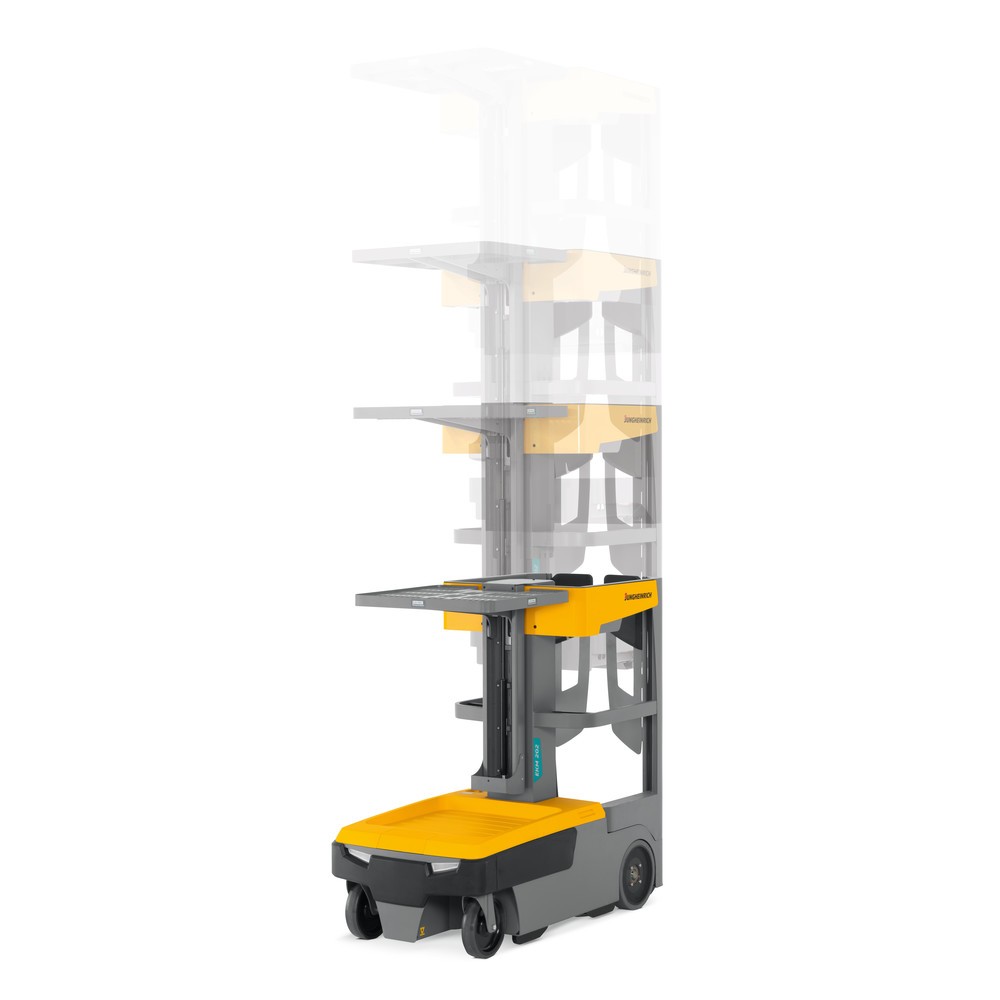 Productafbeelding nr. 7: Jungheinrich Small parts orderpicktruck EKM 202, elektrisch verstelbare tray, deurvergrendeling