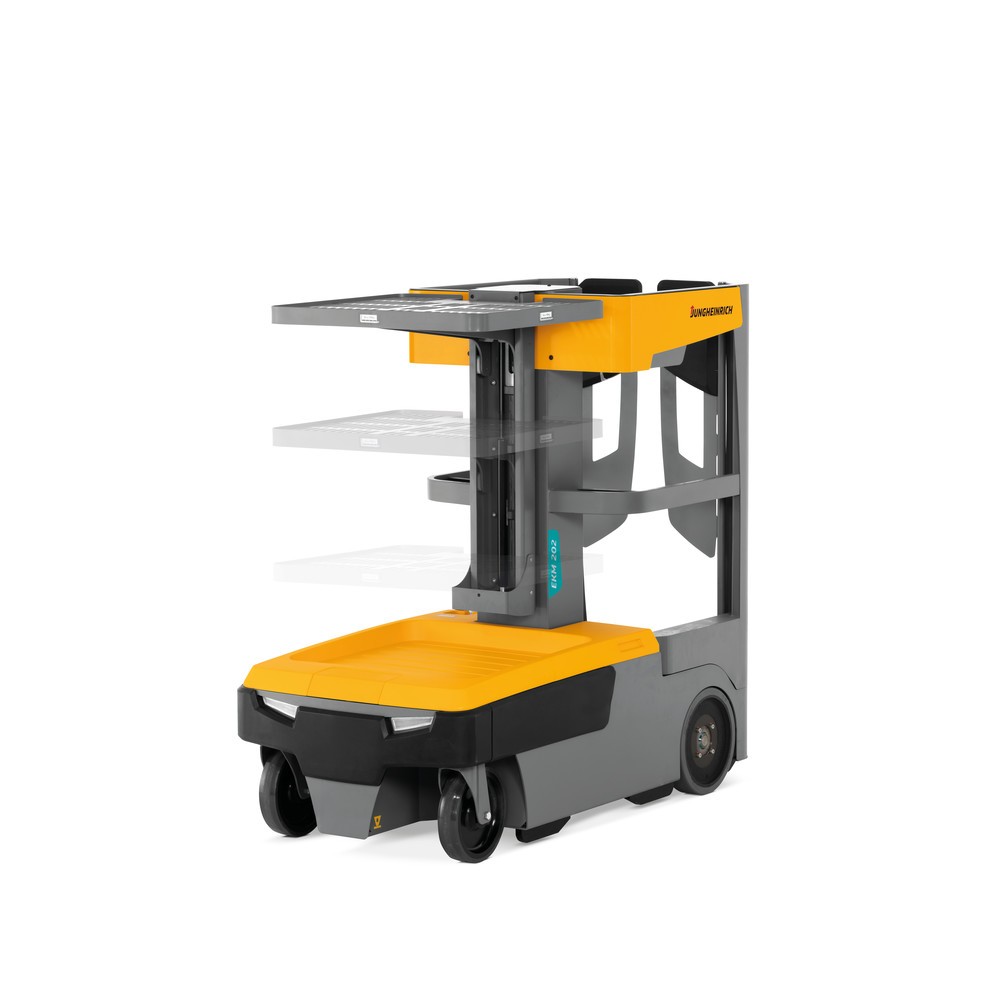 Productafbeelding nr. 8: Jungheinrich Small parts orderpicktruck EKM 202, elektrisch verstelbare tray, deurvergrendeling