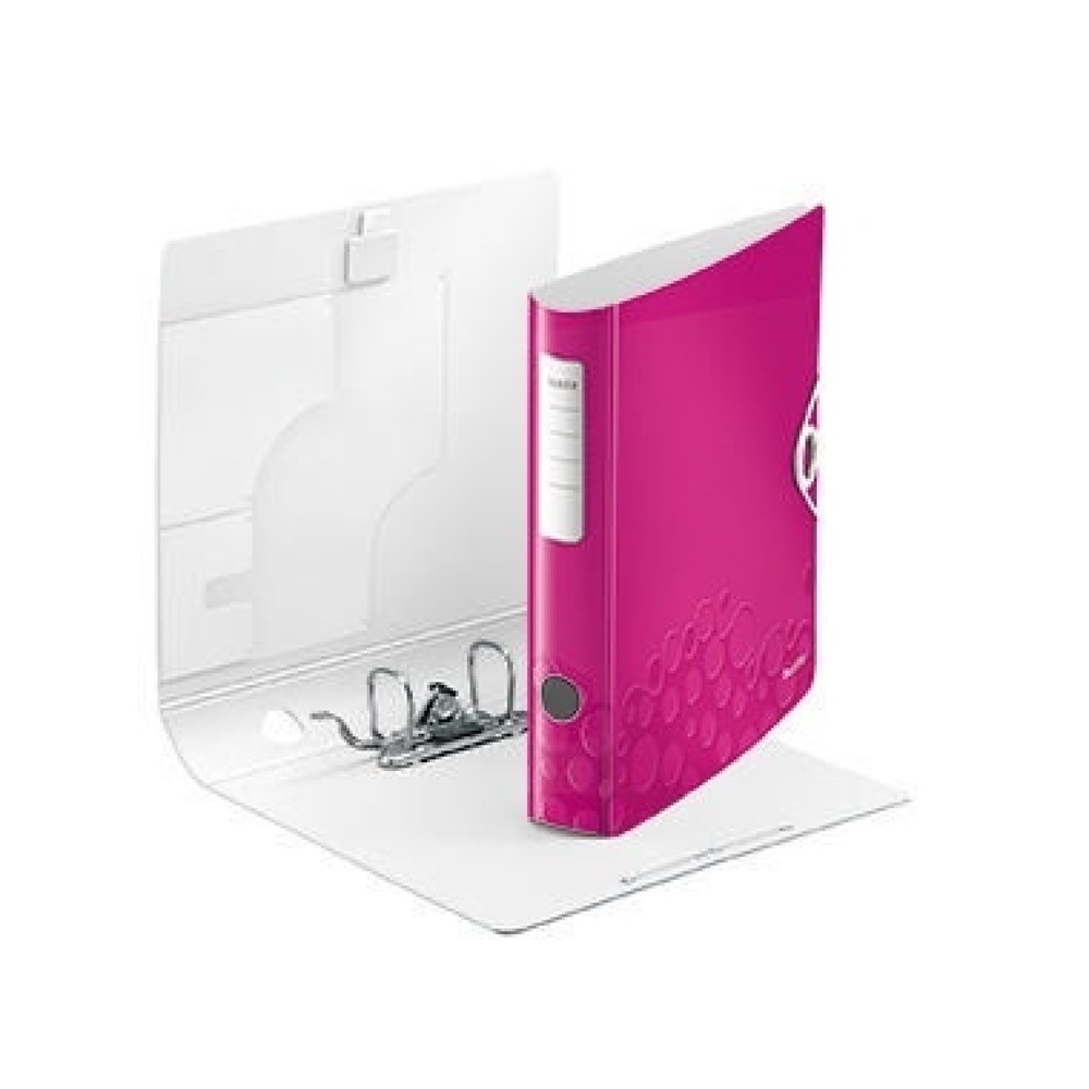 Produktabbildung: Leitz Ordner WOW 11070023 DIN A4 60mm PP pink