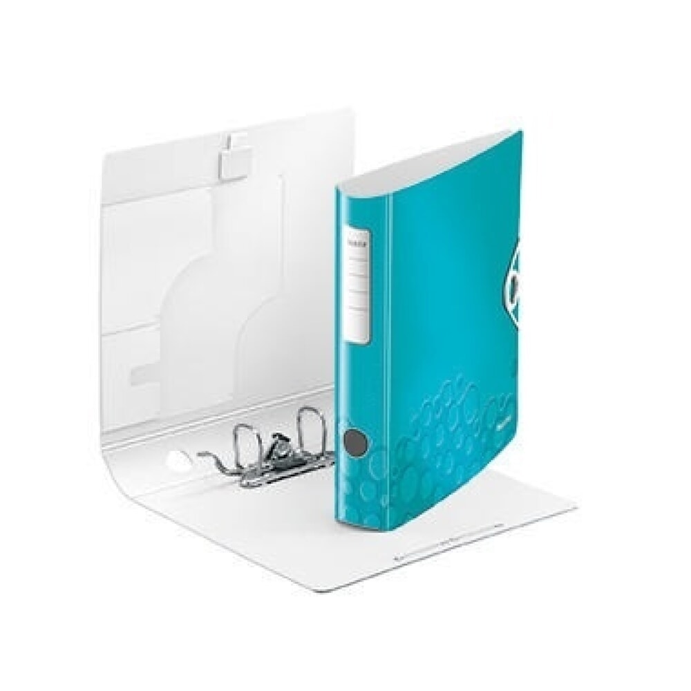 Produktabbildung: Leitz Ordner WOW 11070051 DIN A4 60mm PP eisblau
