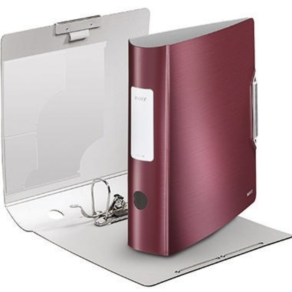 Produktabbildung: Leitz Ordner Active Style 11080028 DIN A4 80mm PP granat rot