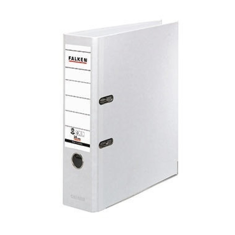 Produktabbildung: Falken Ordner Recycolor 11285897 DIN A4 80mm Papier weiß