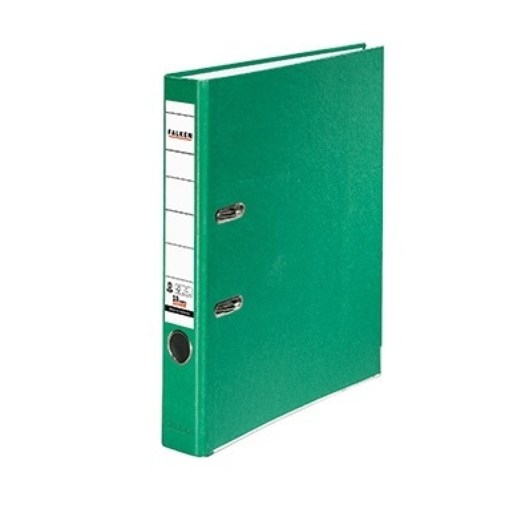 Produktabbildung: Falken Ordner Recycolor 11286325 DIN A4 50mm Papier grün