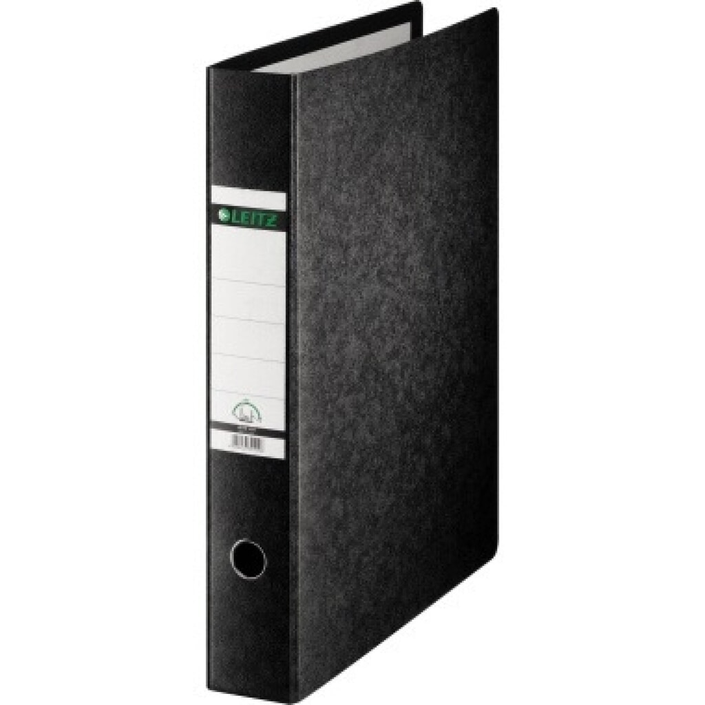 Produktabbildung: Leitz Ordner 10720000 DIN A3 Pappe schwarz