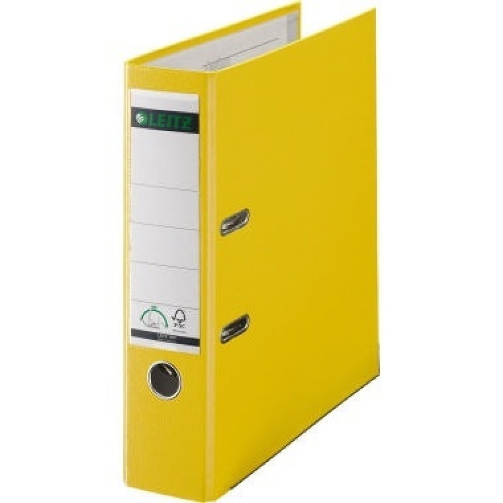 Produktabbildung Nr. 1: Leitz Ordner 10105015 DIN A4 80mm Polypropylen gelb