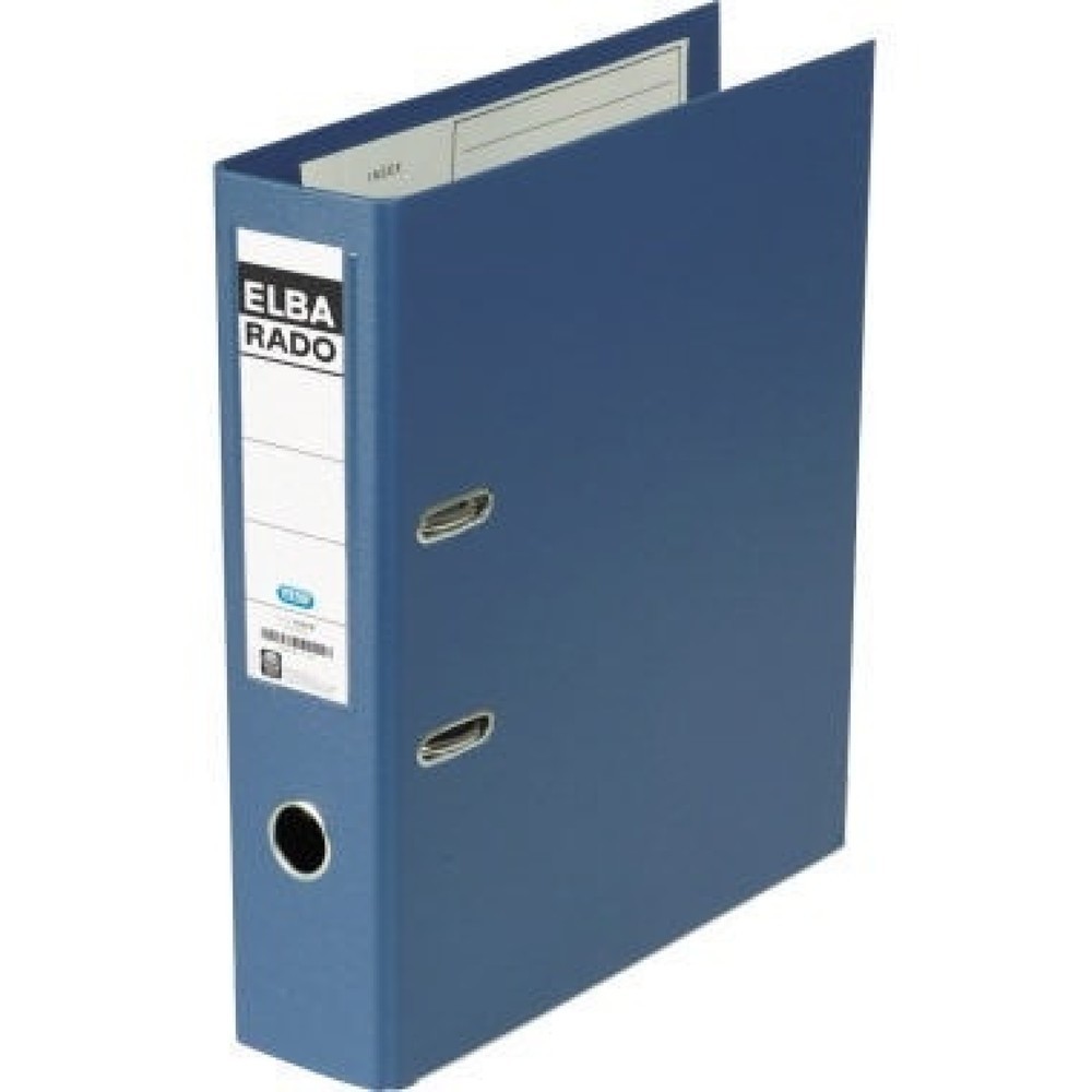 Produktabbildung Nr. 1: ELBA Ordner ELBAradoplast 100022626 DIN A4 80mm PVC blau