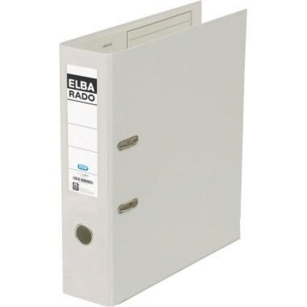 Produktabbildung: ELBA Ordner ELBAradoplast 100022632 DIN A4 80mm PVC weß