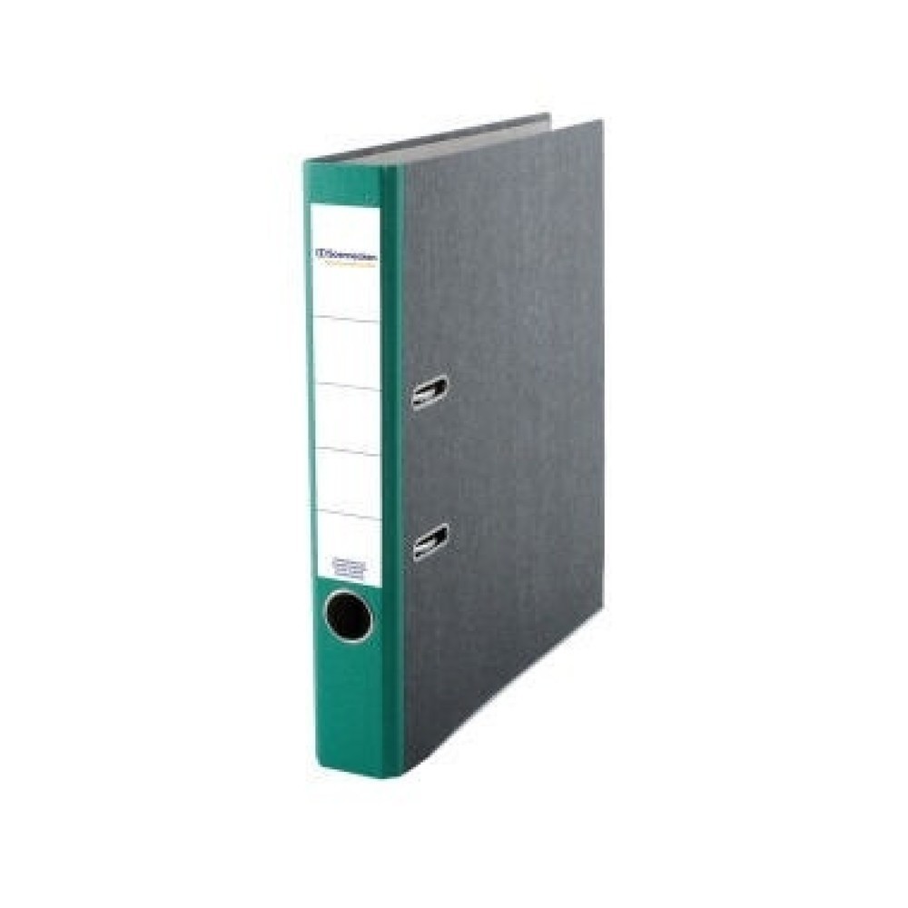 Produktabbildung: Soennecken Ordner 3330 DIN A4 50mm Pappe grün
