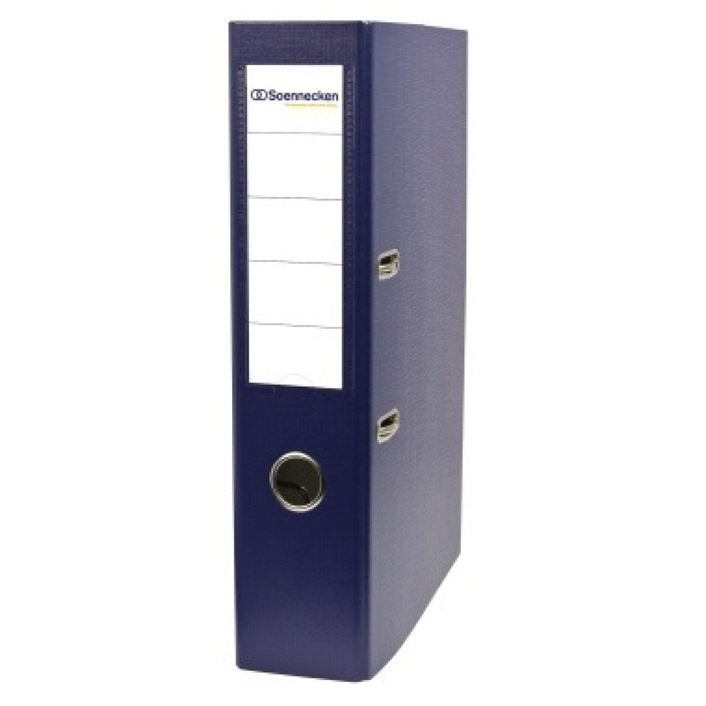 Produktabbildung: Soennecken Ordner 3367 DIN A4 70mm PP dunkelblau