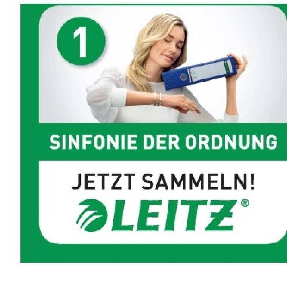 Produktabbildung Nr. 5: Leitz Ordner 10105025 DIN A4 80mm Polypropylen rot