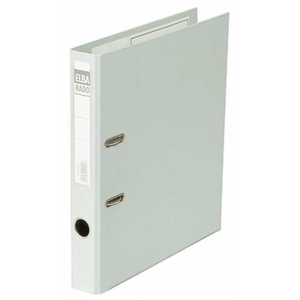 Produktabbildung: ELBA Ordner ELBAradoplast 100022622 DIN A4 50mm PVC grau