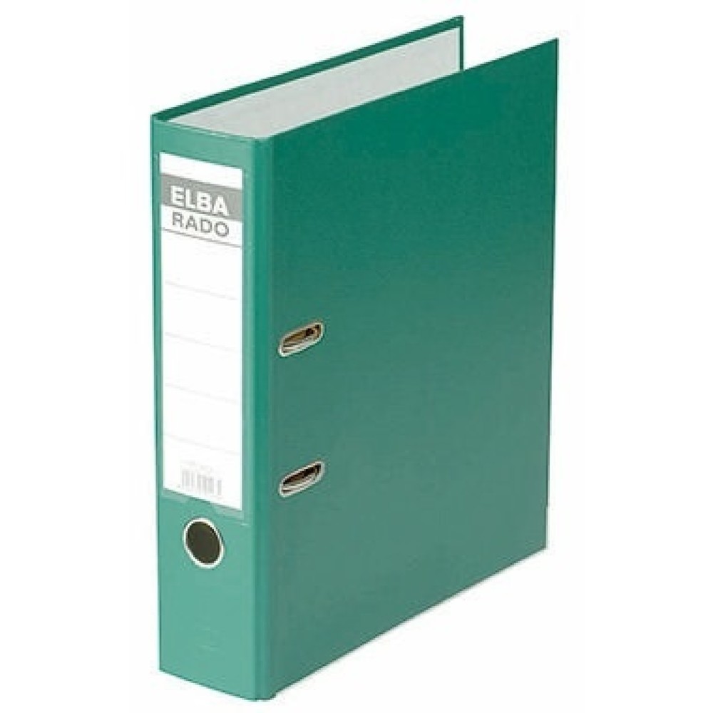 Produktabbildung: ELBA Ordner Rado Lux brillant 100022614 breit grün