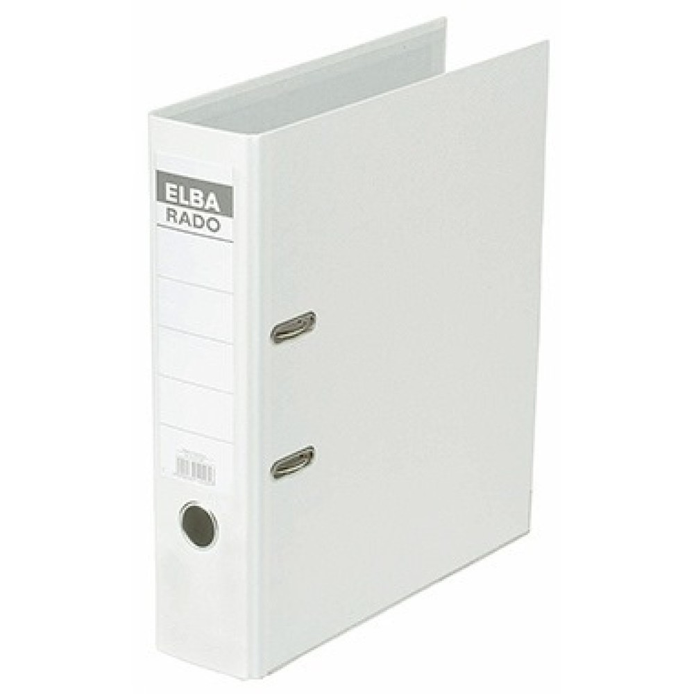Produktabbildung Nr. 1: ELBA Ordner Rado Lux brillant 100022618 breit weiß