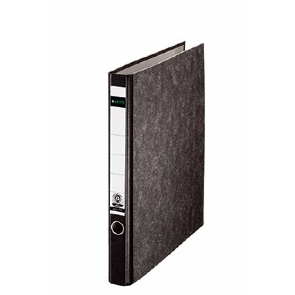 Produktabbildung: Leitz Ordner 10400000 DIN A4 35mm Pappe schwarz