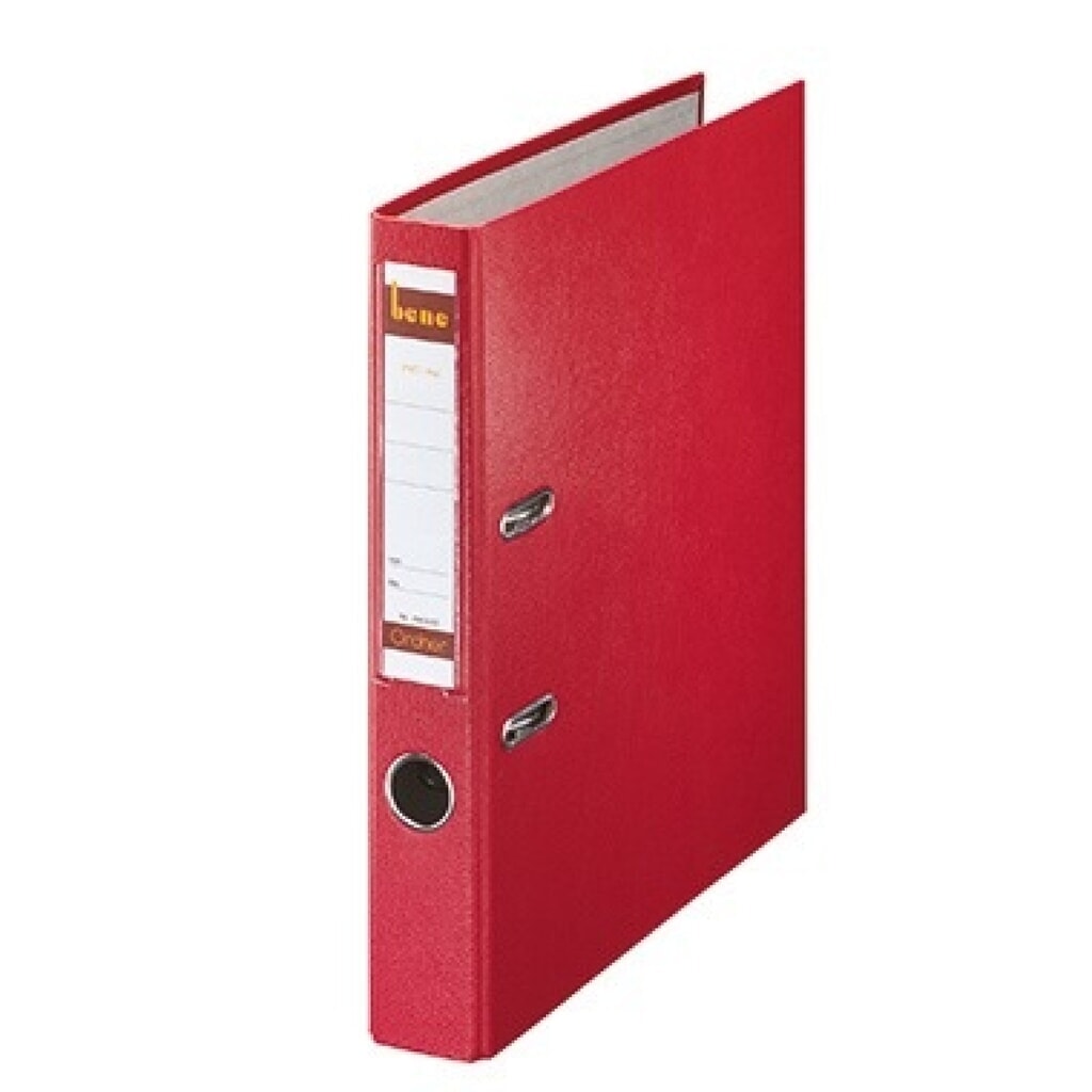 Bene Ordner 291600 RT DIN A4 52mm PP rot Produktabbildung: Bene Ordner 291600 RT DIN A4 52mm PP rot