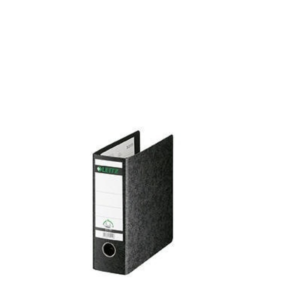 Produktabbildung: Leitz Ordner 10750000 DIN A5 80mm Pappe schwarz