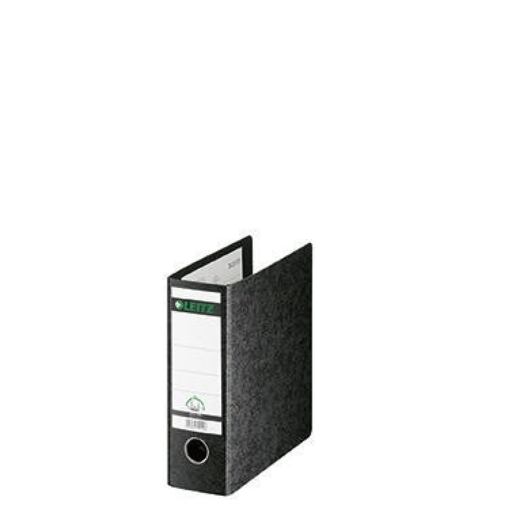 Produktabbildung: Leitz Ordner 10750000 DIN A5 80mm Pappe schwarz