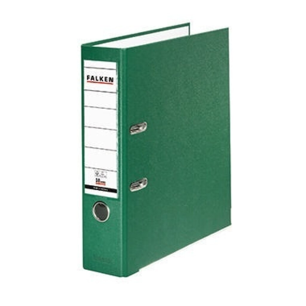 Falken Ordner S80 09984055 DIN A4 80mm PP grün Produktabbildung: Falken Ordner S80 09984055 DIN A4 80mm PP grün