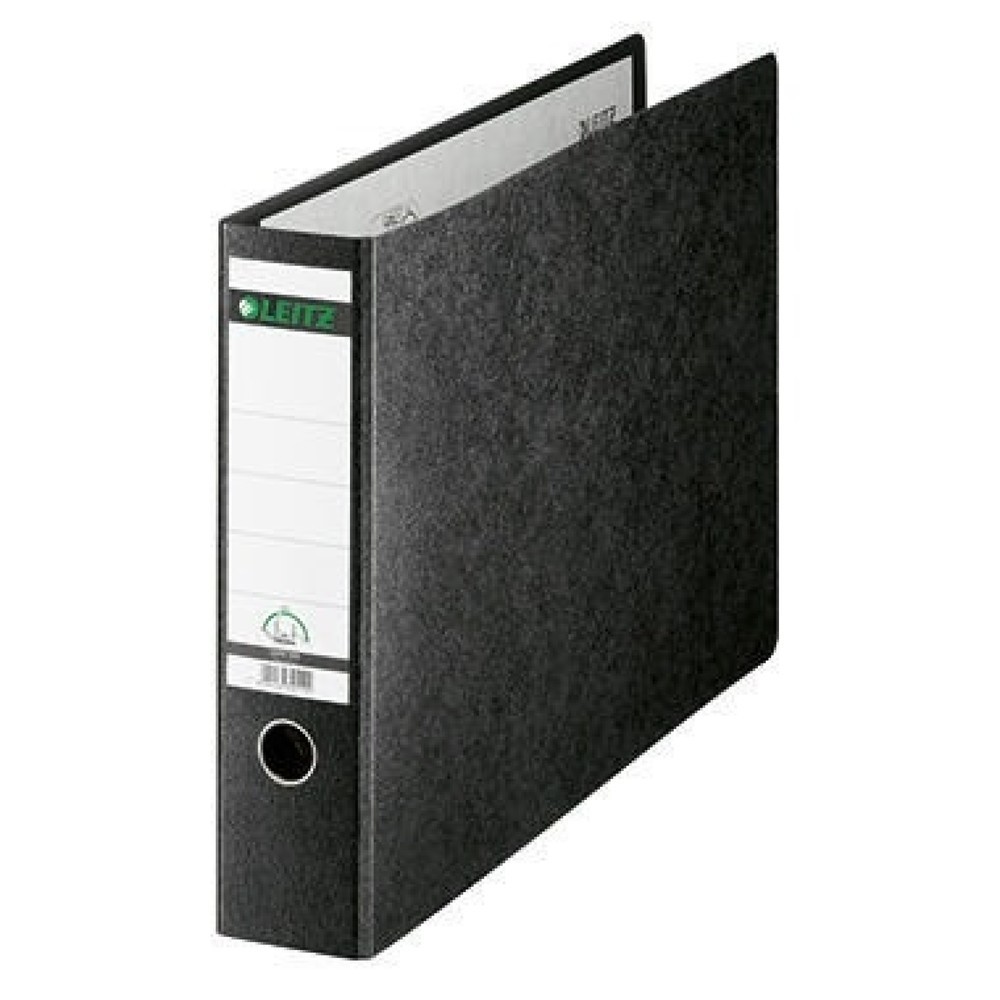 Produktabbildung: Leitz Ordner 10730000 DIN A3 quer 77mm Pappe schwarz