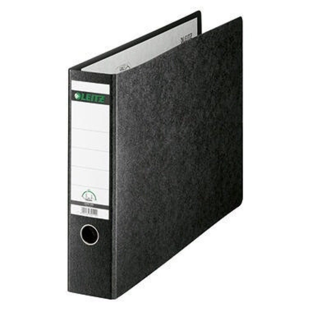 Produktabbildung: Leitz Ordner 10730000 DIN A3 quer 77mm Pappe schwarz