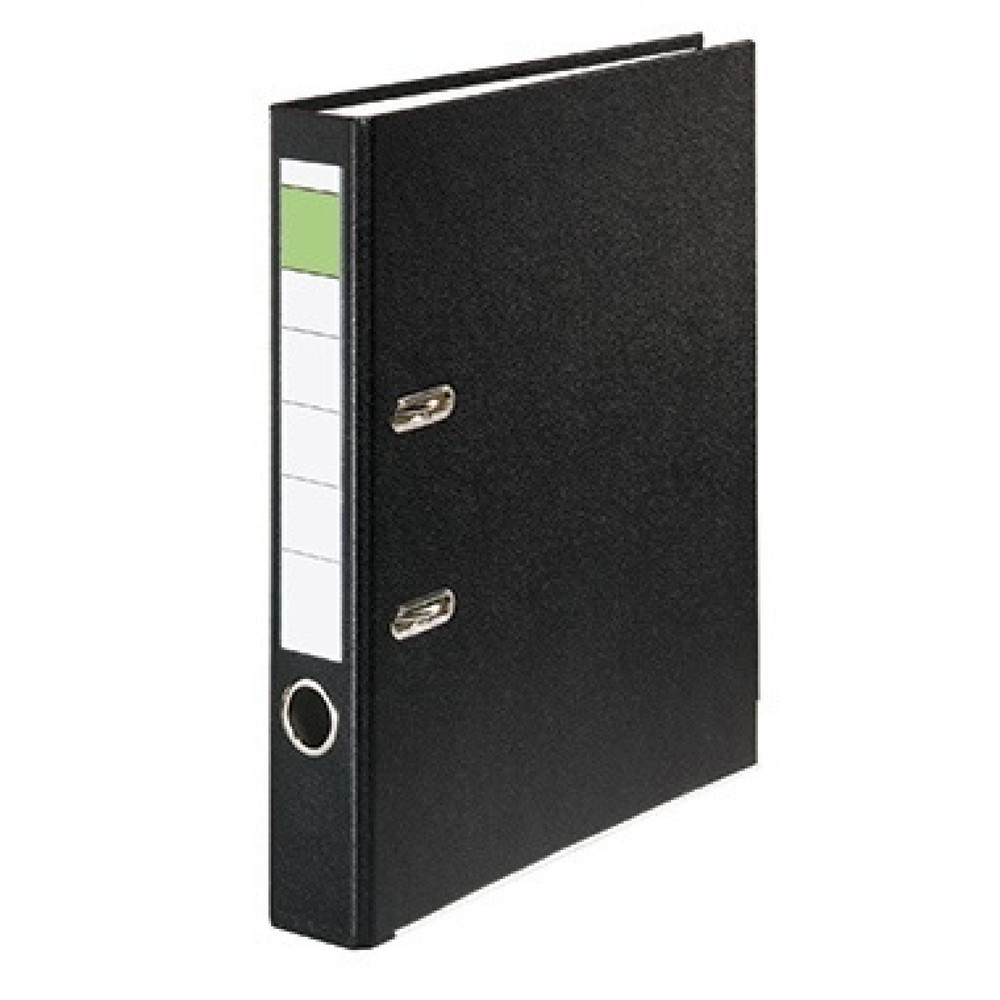 Produktabbildung: Ordner 10077964 DIN A4 50mm PP schwarz