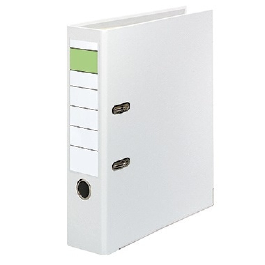 Produktabbildung: Ordner 10077956 DIN A4 80mm PP weiß