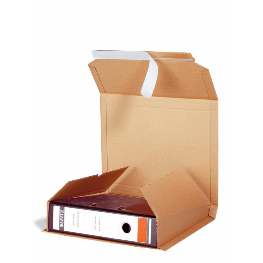 Ordner-Versandbox, 320 x 290 x 35 - 80 mm Produktabbildung: Ordner-Versandbox, 320 x 290 x 35 - 80 mm