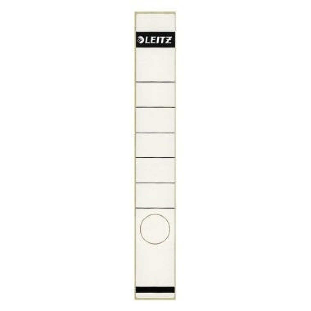 Produktabbildung Nr. 1: Leitz Ordneretikett 16480001 lang/schmal sk weiß 10 St./Pack.