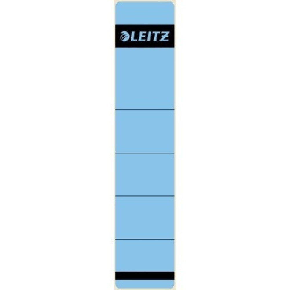 Produktabbildung: Leitz Ordneretikett 16430035 kurz/schmal Papier bl 10 St./Pack.