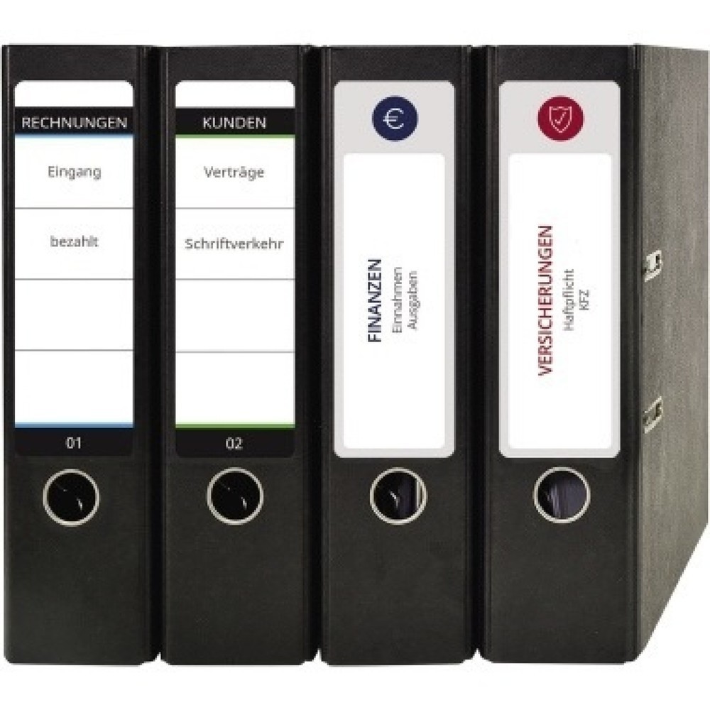 Produktabbildung Nr. 11: Avery Zweckform Ordneretikett L6061-25 59x192mm ws 100 St./Pack.