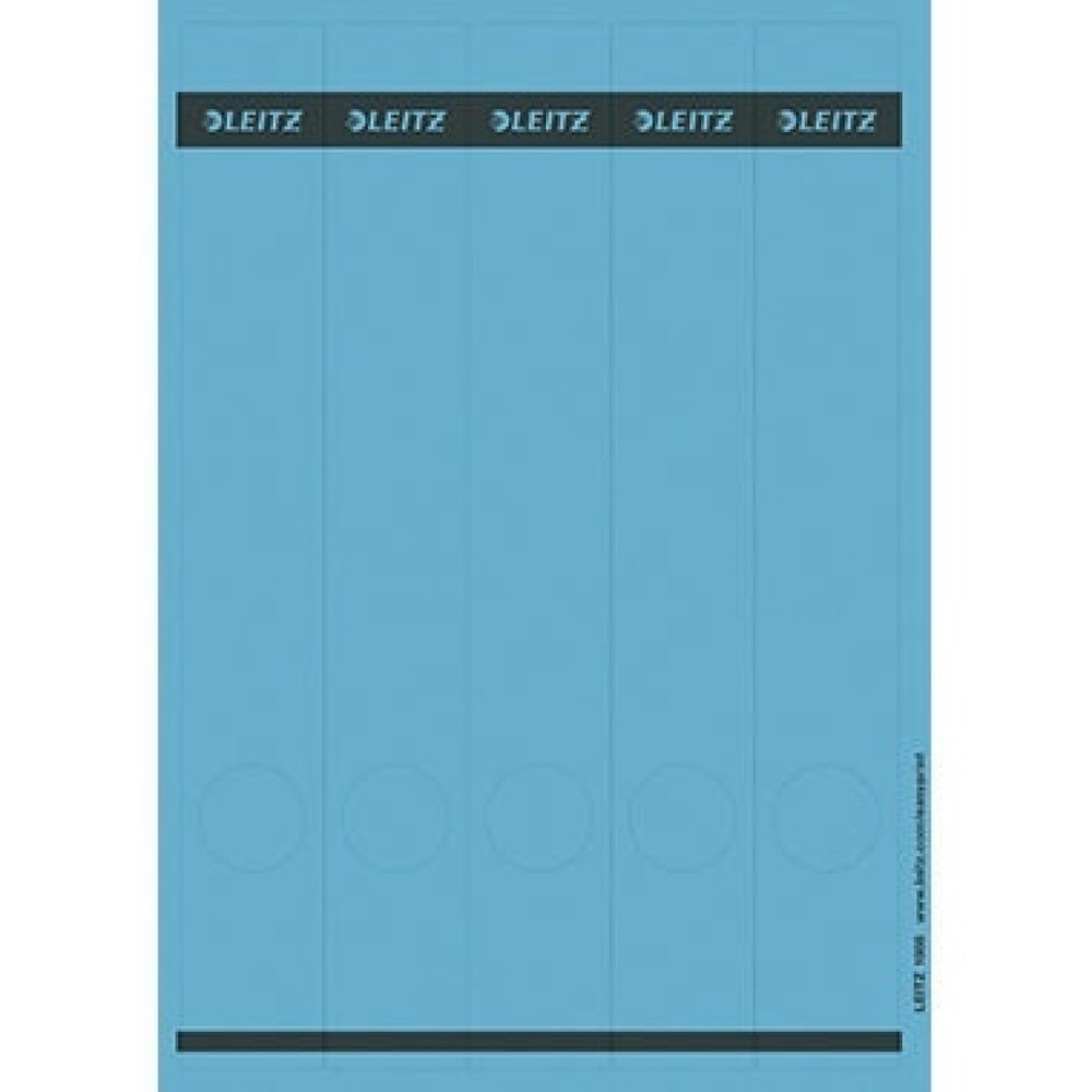 Produktabbildung: Leitz Ordneretikett 16880035 lang/schmal Papier bl 125 St./Pack.