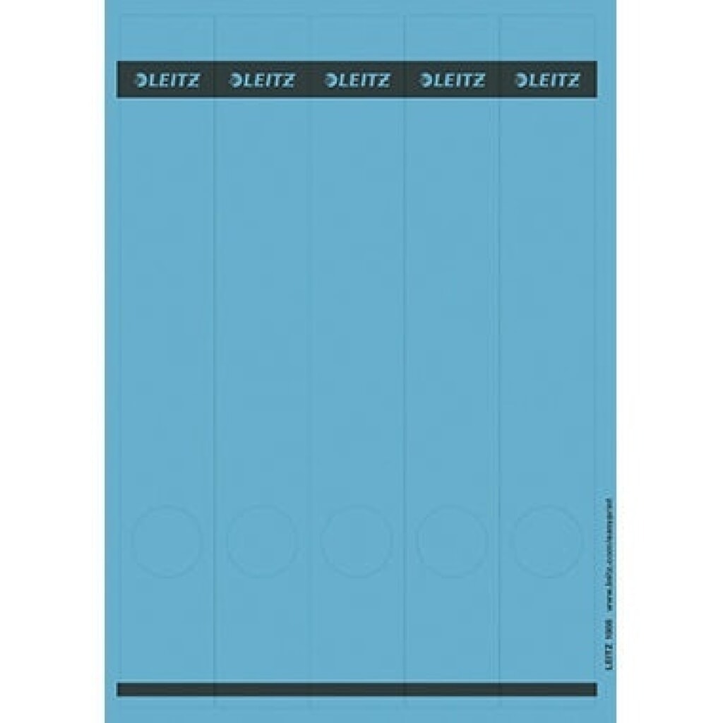 Leitz Ordneretikett 16880035 lang/schmal Papier bl 125 St./Pack. Produktabbildung: Leitz Ordneretikett 16880035 lang/schmal Papier bl 125 St./Pack.