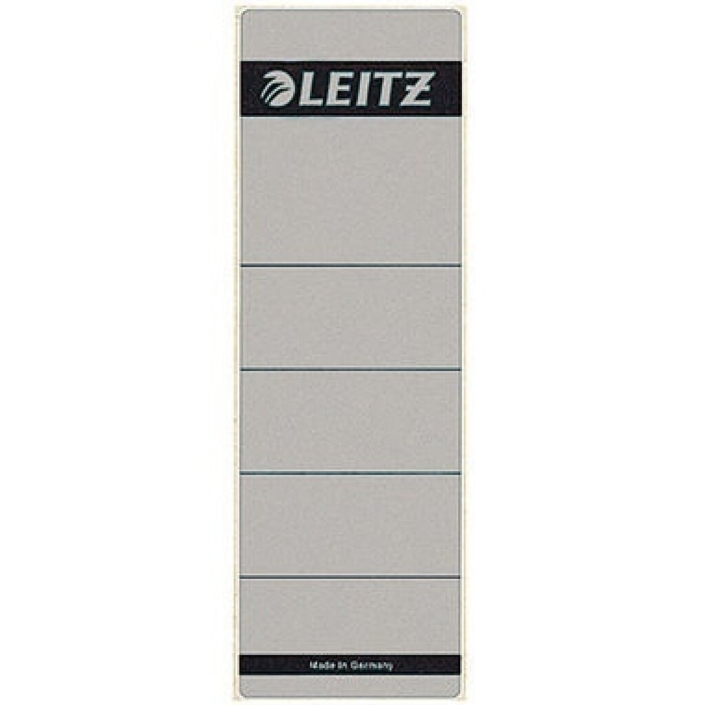 Leitz Ordneretikett 16421085 kurz/breit Papier gr 100 St./Pack. Produktabbildung: Leitz Ordneretikett 16421085 kurz/breit Papier gr 100 St./Pack.