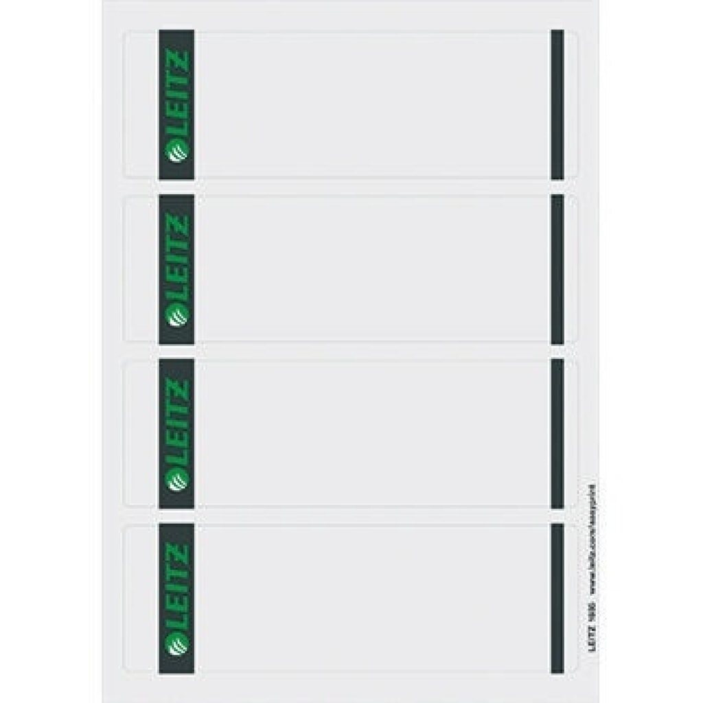 Produktabbildung: Leitz Ordneretikett 16850085 kurz/breit Papier gr 400 St./Pack.