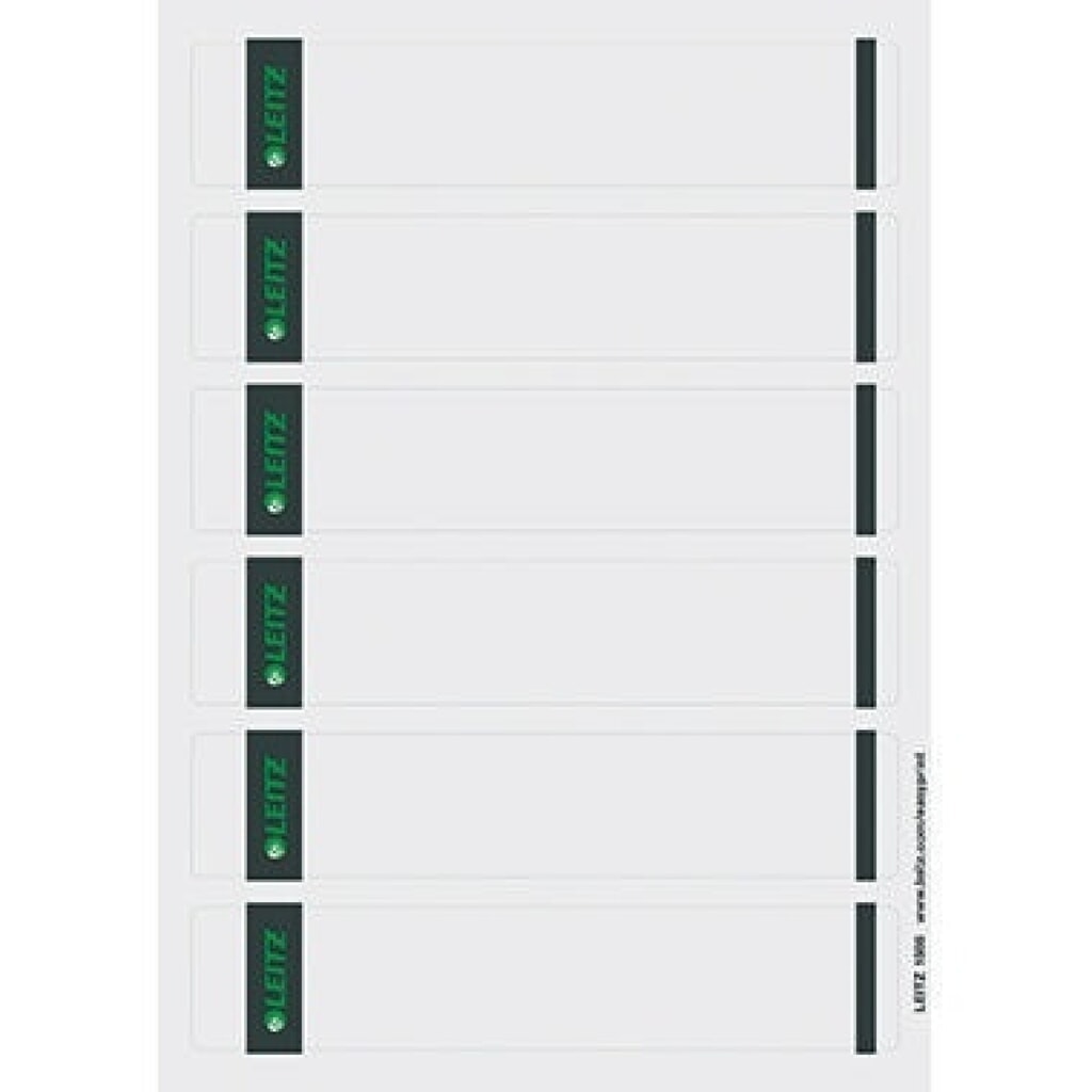 Leitz Ordneretikett 16860085 kurz/schmal Papier gr 600 St./Pack. Produktabbildung: Leitz Ordneretikett 16860085 kurz/schmal Papier gr 600 St./Pack.