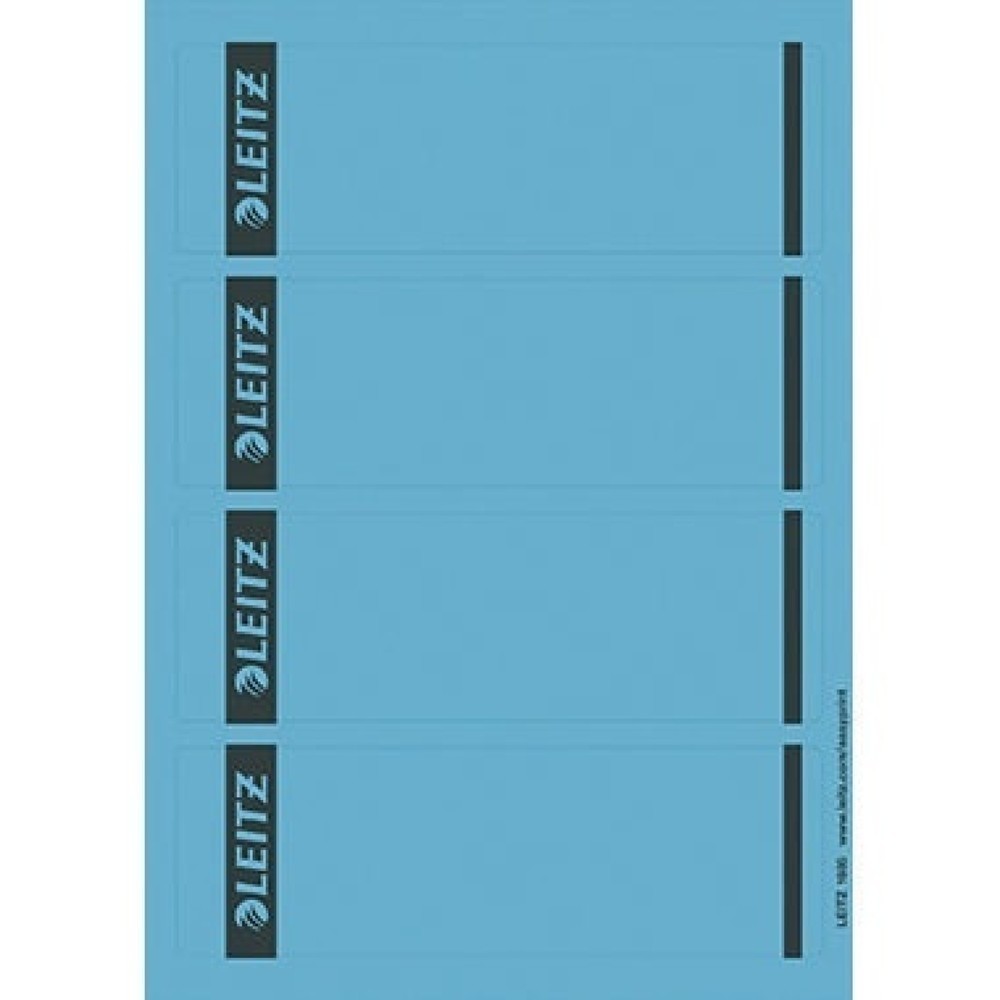 Produktabbildung: Leitz Ordneretikett 16852035 kurz/breit Papier bl 100 St./Pack.
