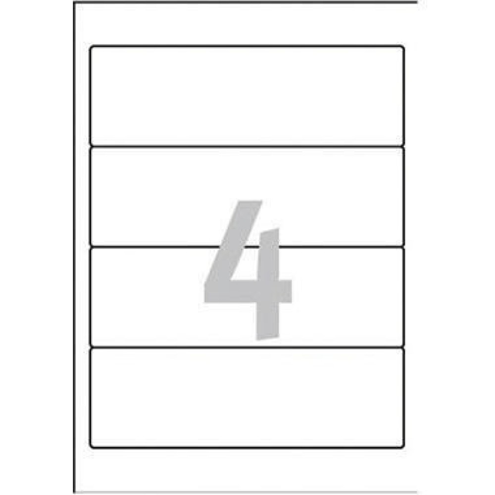 Produktabbildung Nr. 19: Avery Zweckform Ordneretikett L4761-100 61x192mm ws 400 St./Pack.
