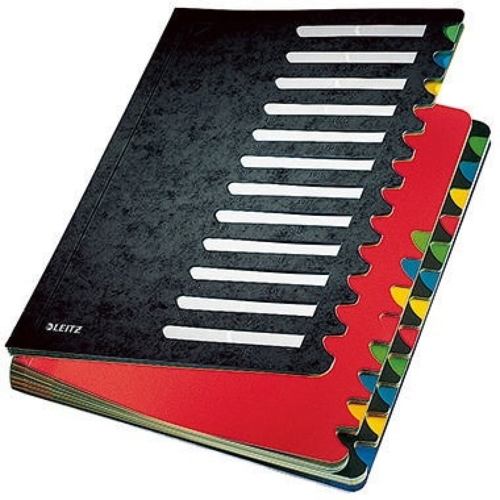 Produktabbildung: Leitz Ordnungsmappe Deskorganizer Color 59140095 24Fächer schwarz