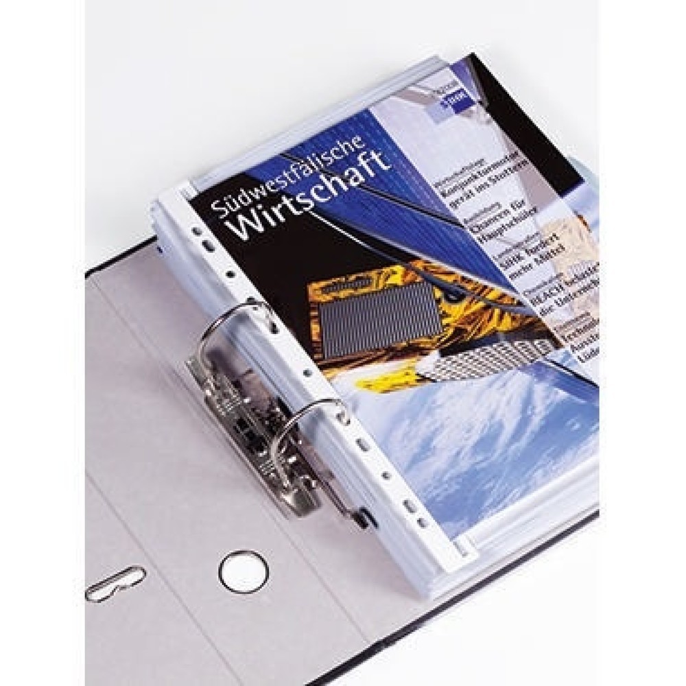 Produktabbildung Nr. 3: DURABLE Ordnungsschiene 293502 DIN A4 max. 150Bl. ws 50 St./Pack.