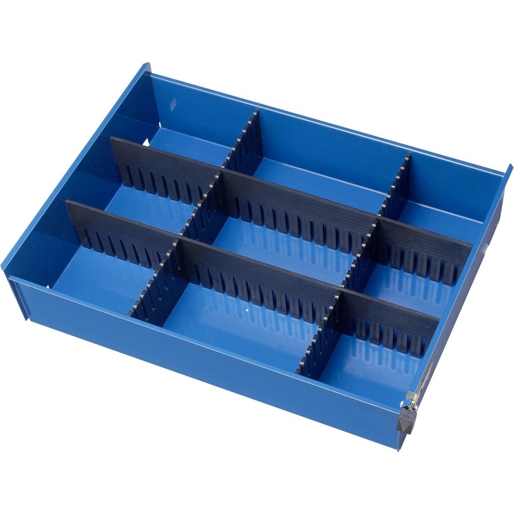 Obrázok výrobku: Organizér do zásuv. RAU 570 × 450, pre čelnú výšku 130/105, 195/130, 260 mm
