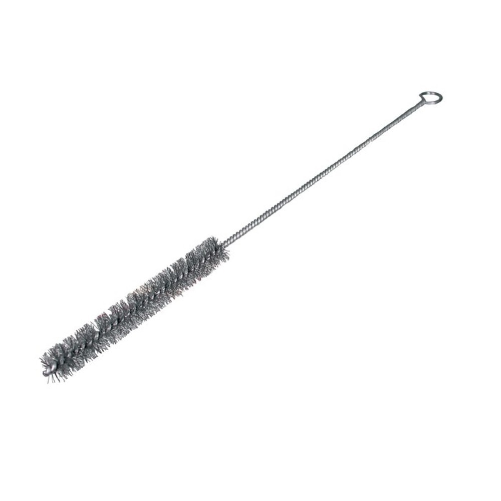 Produktabbildung: OSBORN Düsenbürste, 0,15 mm Stahl gewellt, Länge 300 mm Ø 12 mm, Besatzlänge 100 mm mit Öse