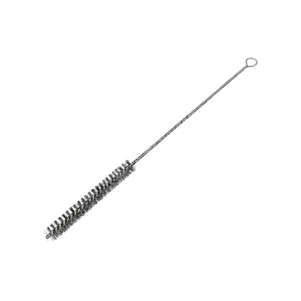 Produktabbildung: OSBORN Düsenbürste, 0,20 mm Stahl gewellt, Länge 300 mm Ø 25 mm, Besatzlänge 100 mm mit Öse