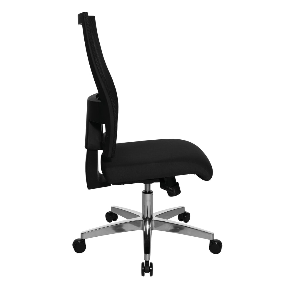 Číslo obrázka výrobku 4: Otočná kancelárska stolička Topstar® X-Pander, sieťové operadlo, funkcia Fitness, čierna