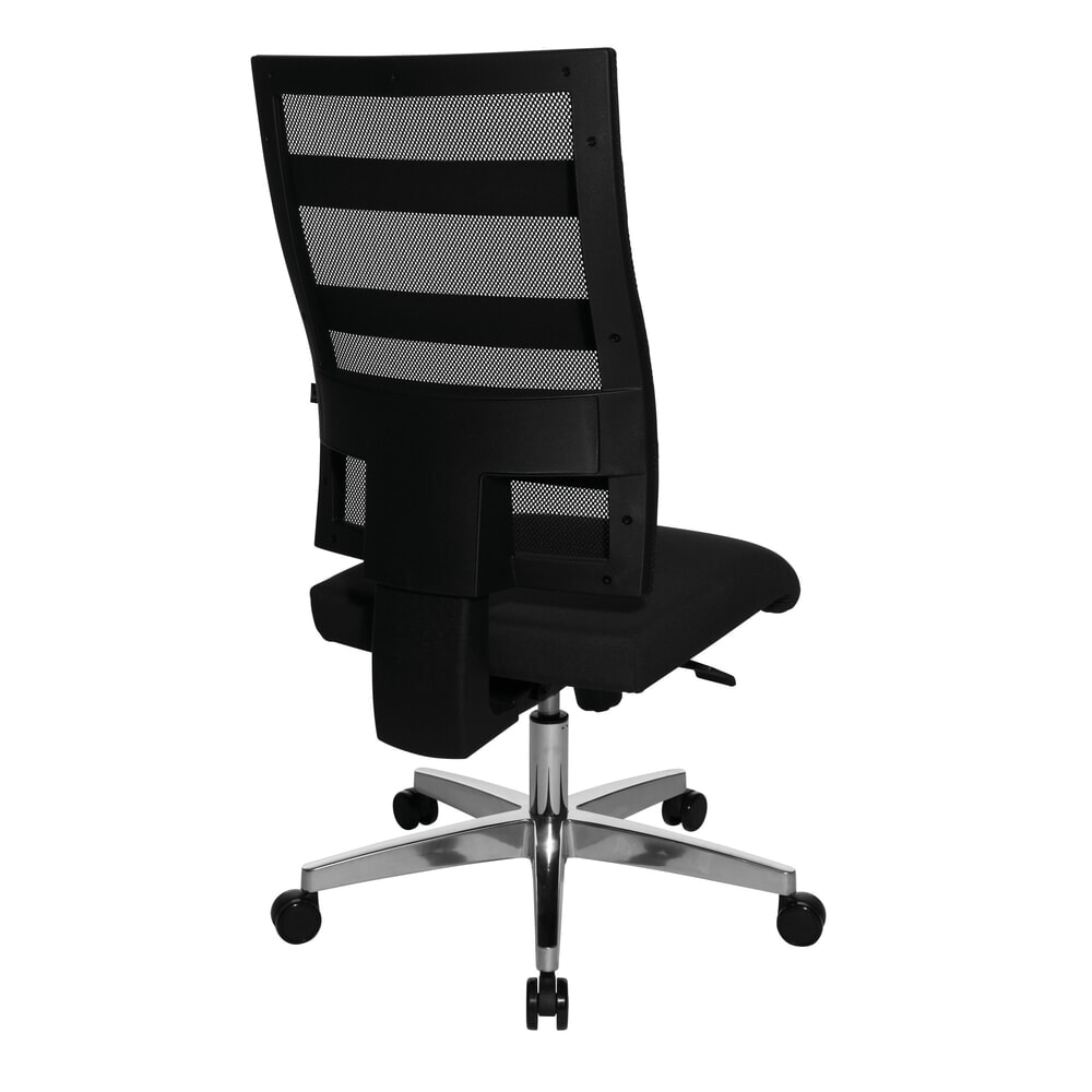 Číslo obrázka výrobku 5: Otočná kancelárska stolička Topstar® X-Pander, sieťové operadlo, funkcia Fitness, čierna