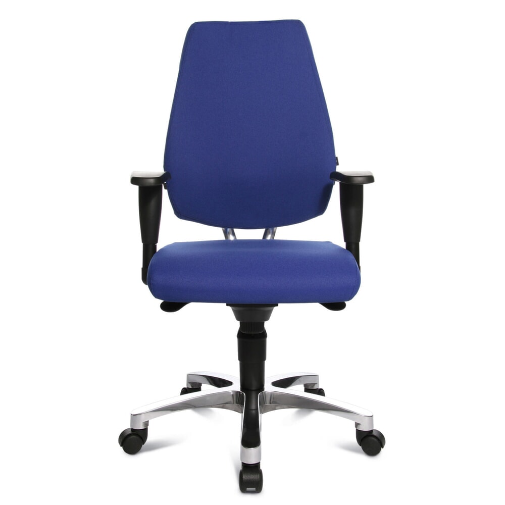 Číslo obrázku produktu 1: Otočná kancelářská židle Topstar® Ortho 30, područky s nastavením výšky a šířky, královská modrá