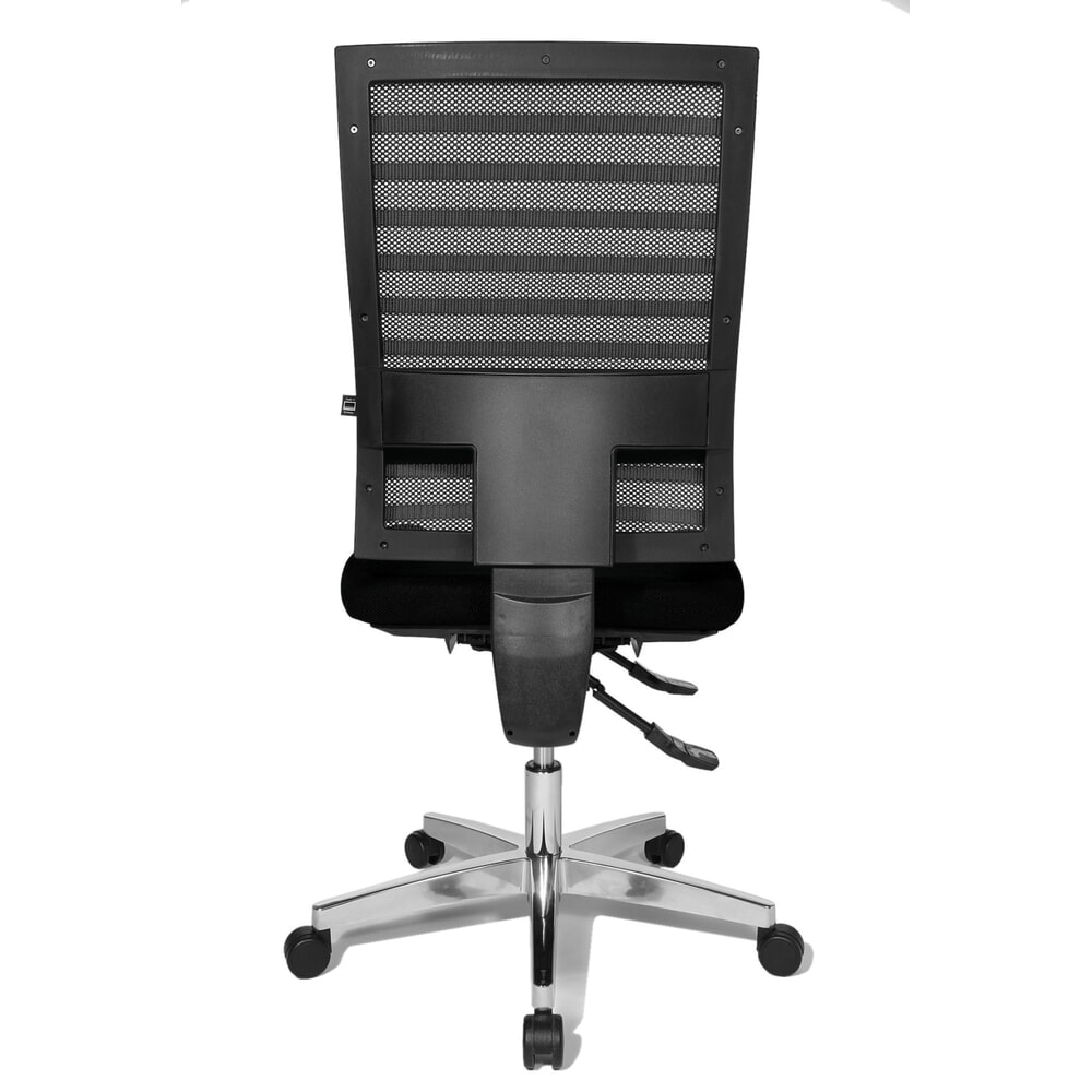 Číslo obrázku produktu 5: Otočná kancelářská židle Topstar® P91-NET, síťovaná záda černá, sedák černý