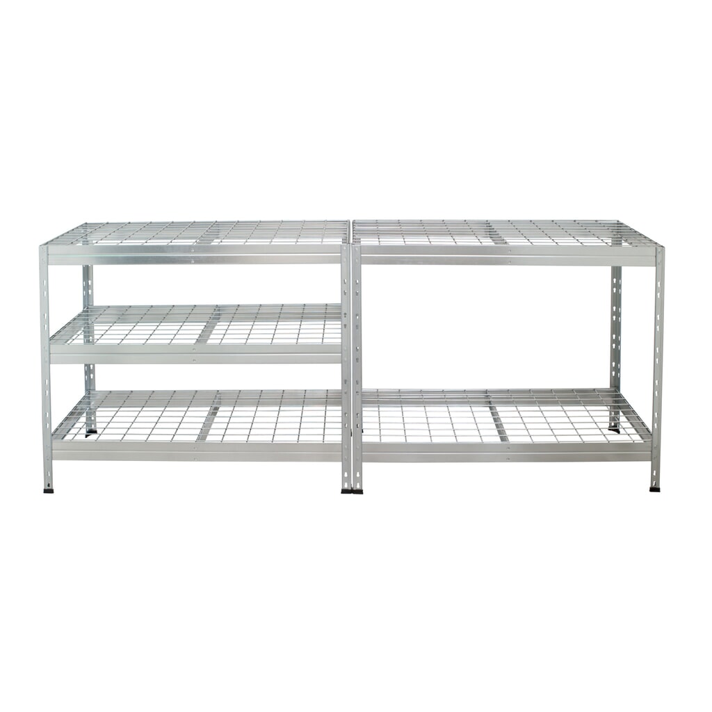 Produktabbildung Nr. 5: Outdoor-Weitspannregal mit Gitterböden, HxBxT 1.800 x 900 x 450 mm