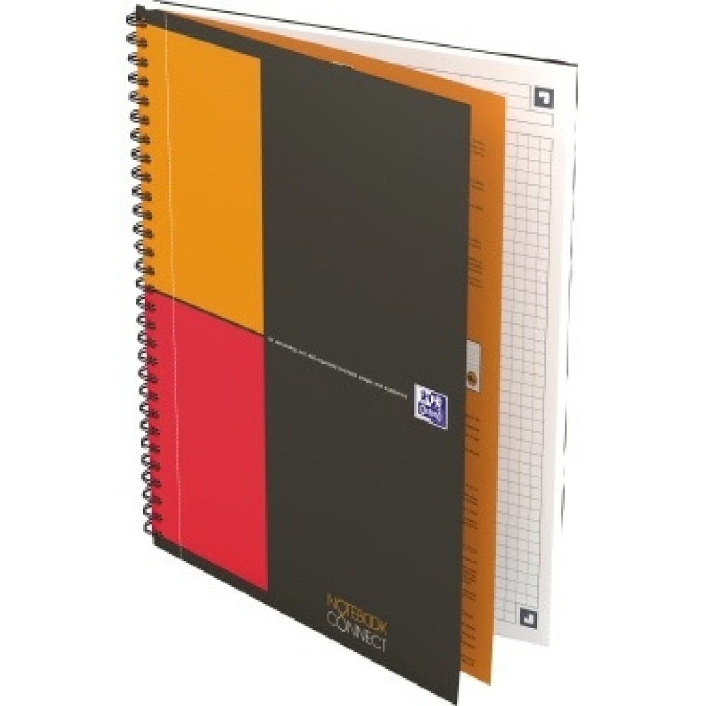 Produktabbildung: Oxford Notizbuch Int. Notebook 400080784 B5 80Blatt kariert
